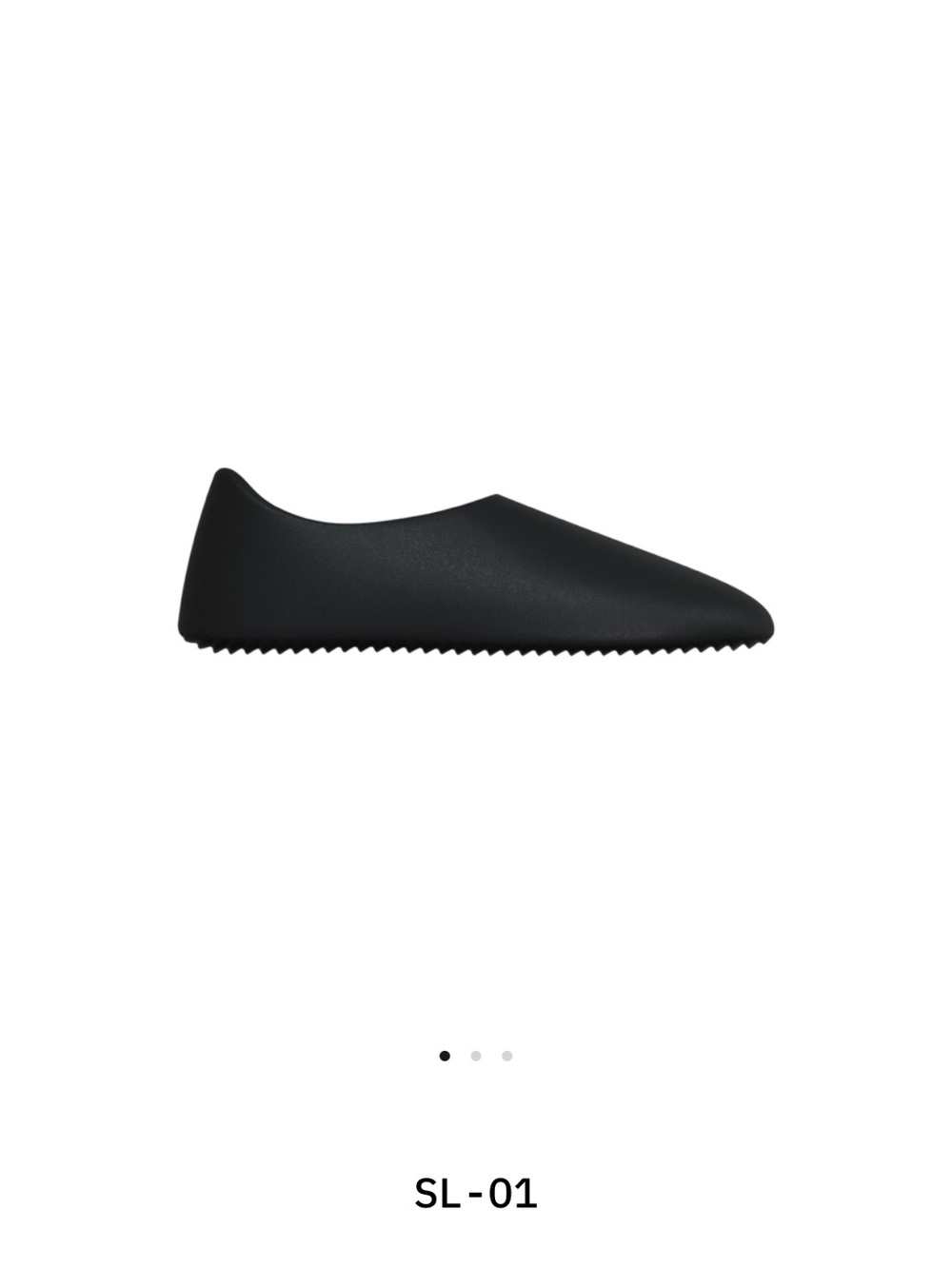 Yeezy SL-01 Black Shoes